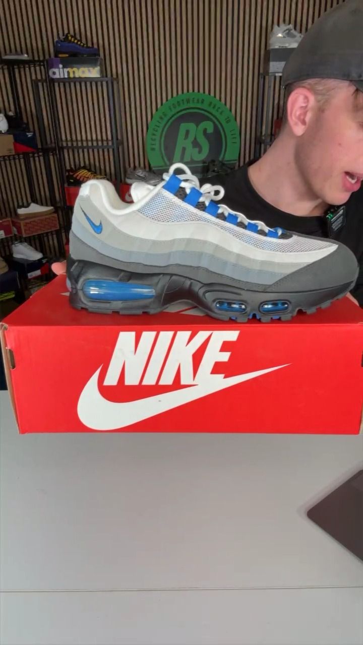 Nike w? nike air max 95 big bubble 2025 OG blue spark uk 7  product image