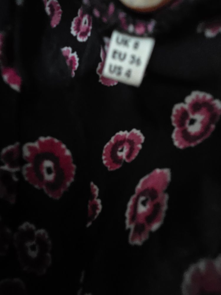 Whistles Floral Wrap Blouse 6