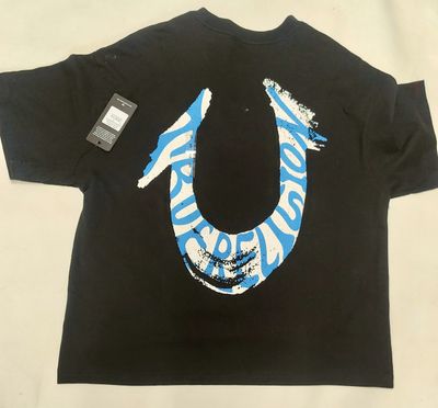 True Religion Black T-Shirt Over sized
