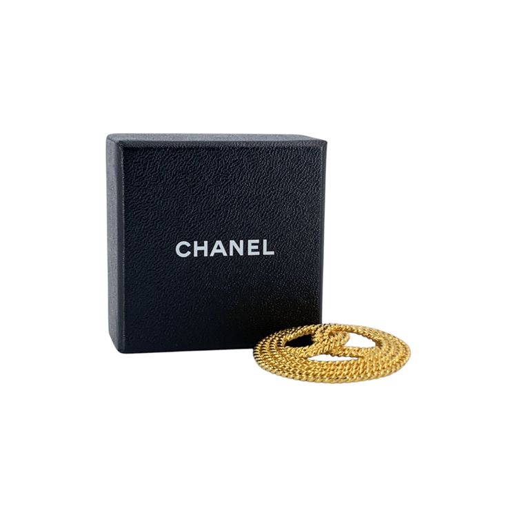 Immagine di Chanel Vintage Metal Brooch CC 7