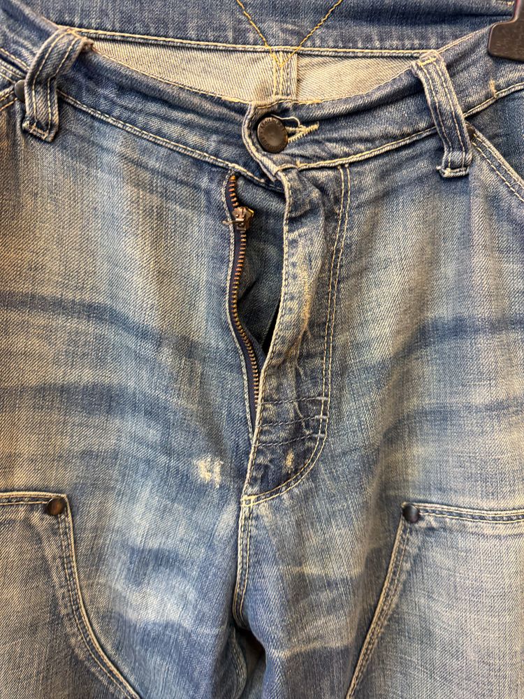 Meltin pot Faded Blue Denim Jeans 2