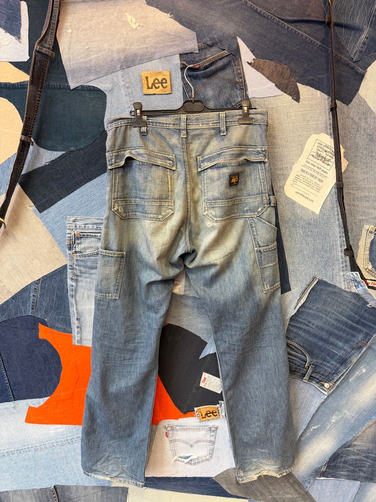 Meltin pot Faded Blue Denim Jeans 3