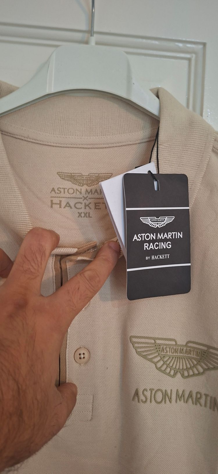 Immagine di Hackett Aston Martin Racing Polo Shirt size XXL 3