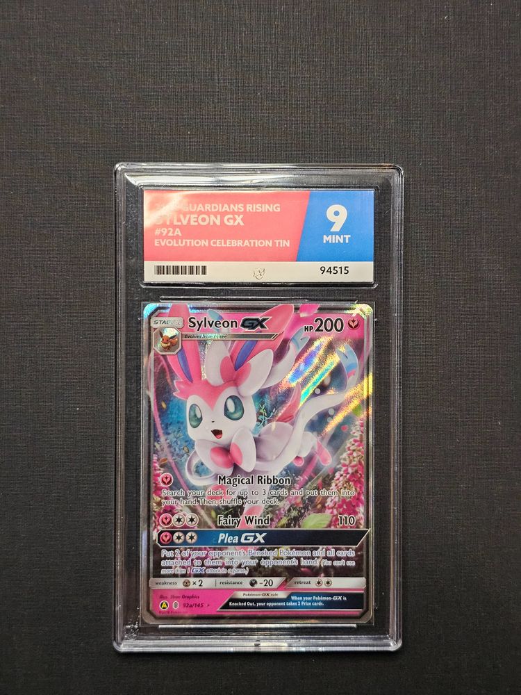 Sylveon Gx 92A/145 Evolution Celebration Tin Ace Mint 9 imagen 1