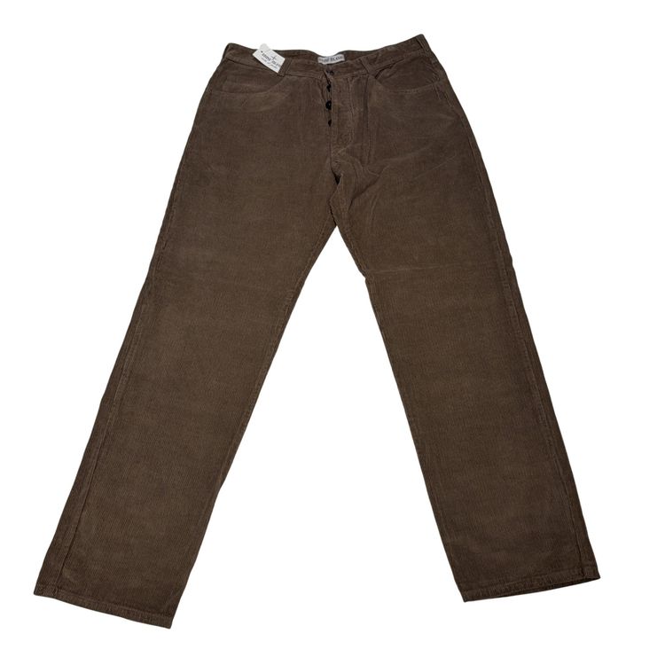 Stone Island 1992 Corduroy Brown Trousers image 1