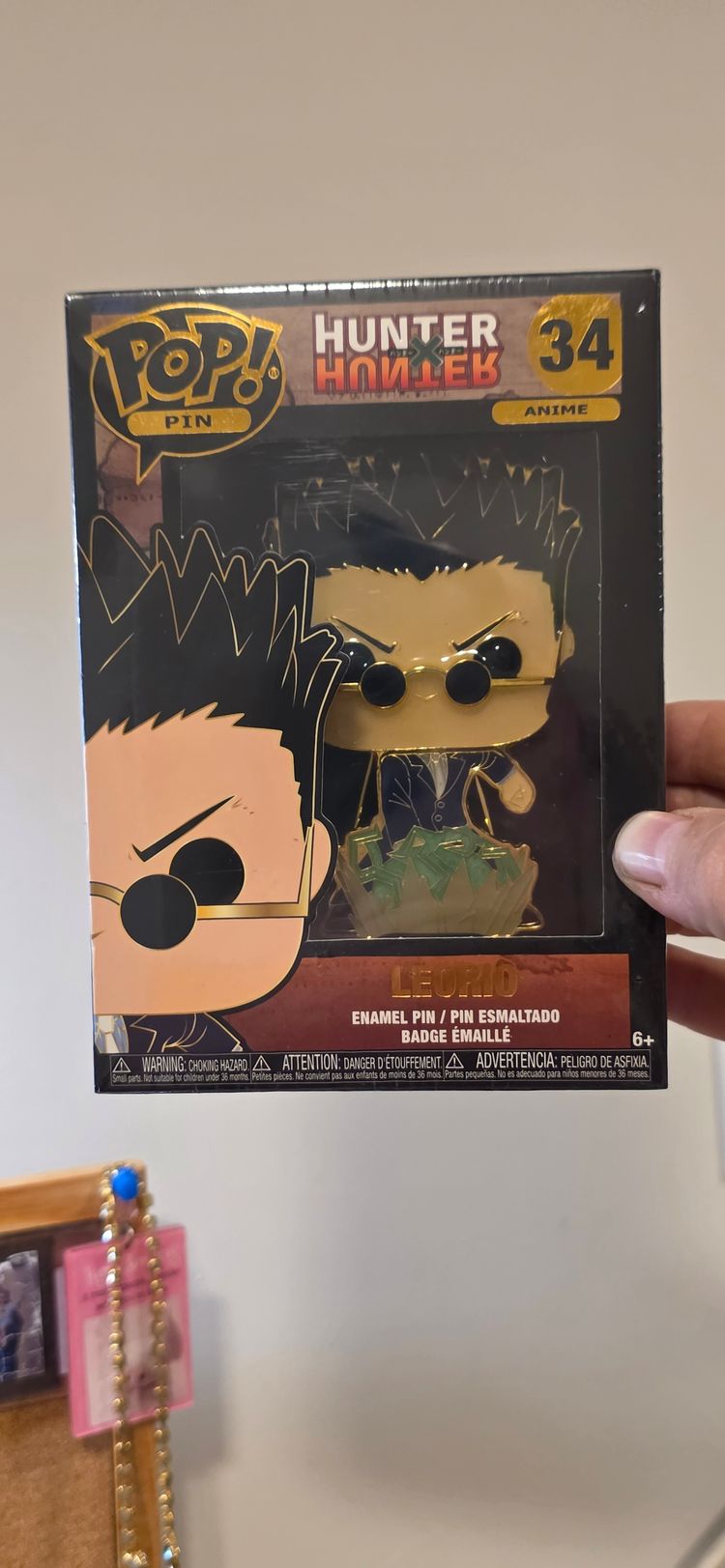 Pop! Pin Hunter X Hunter Leorio Enamel Pin 2
