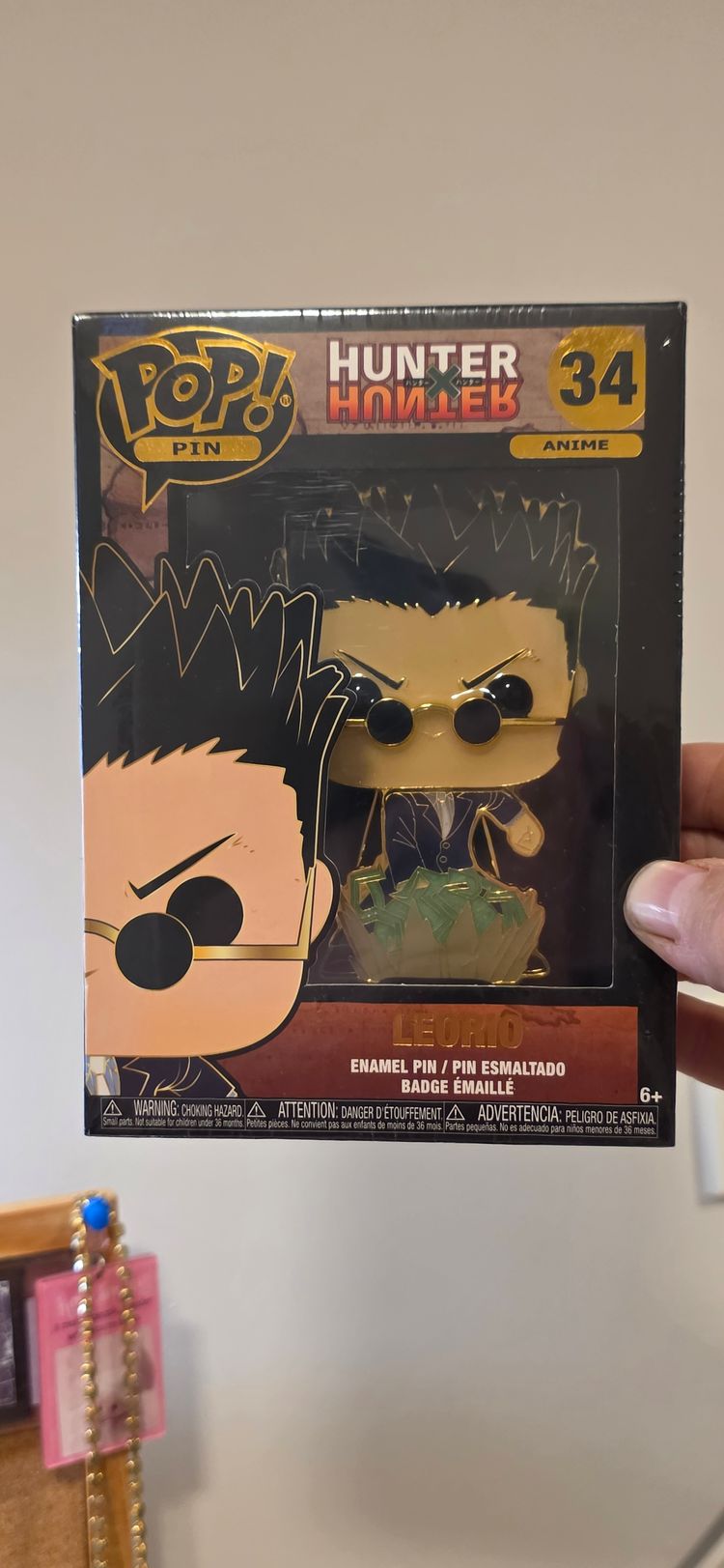Pop! Pin Hunter X Hunter Leorio Enamel Pin
