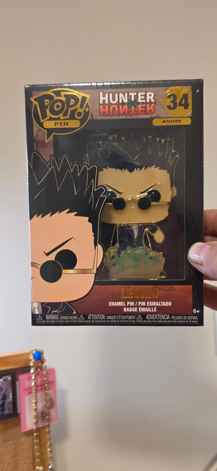 Pop! Pin Hunter X Hunter Leorio Enamel Pin 3
