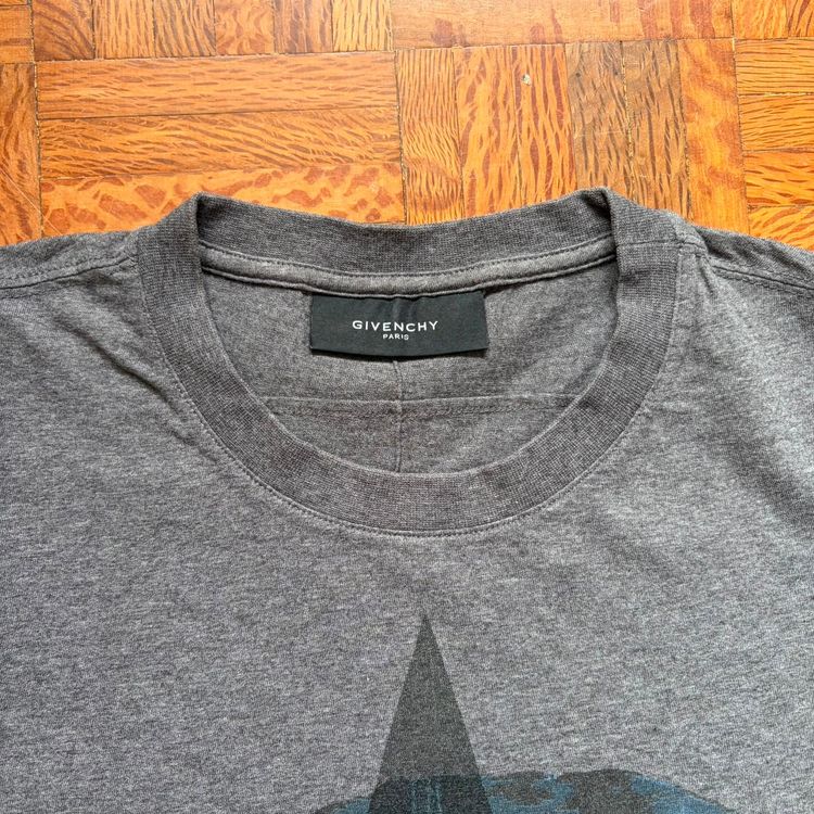 Givenchy Grey Rottweiler Star T-Shirt 6