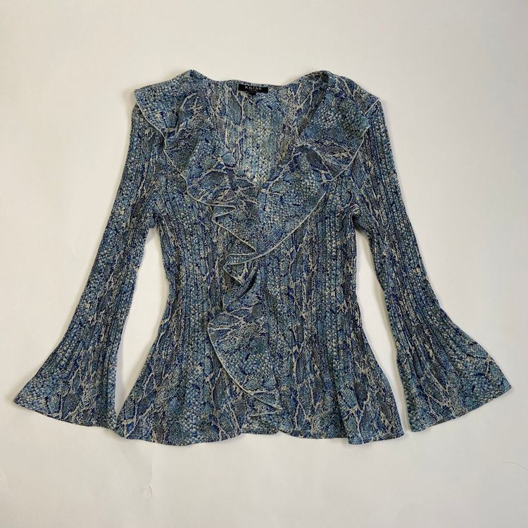 Other 00s Ruffled Blouse - Size M product image