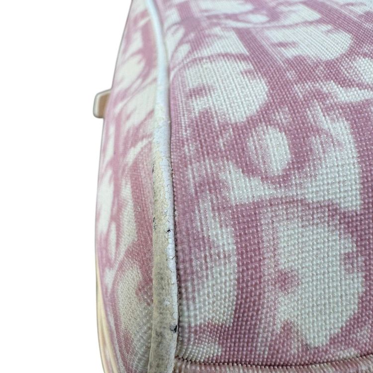 Christian Dior Pink  John Galliano Trotter Girly Diorissimo Boston Bag image 12