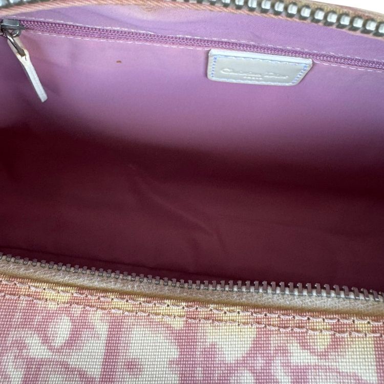 Christian Dior Pink  John Galliano Trotter Girly Diorissimo Boston Bag image 10