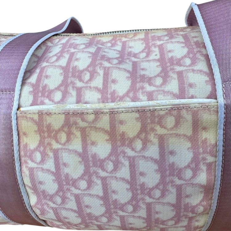 Christian Dior Pink  John Galliano Trotter Girly Diorissimo Boston Bag image 13