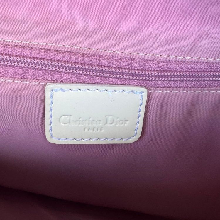 Christian Dior Pink  John Galliano Trotter Girly Diorissimo Boston Bag image 16