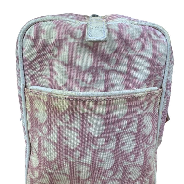 Christian Dior Pink  John Galliano Trotter Girly Diorissimo Boston Bag image 2