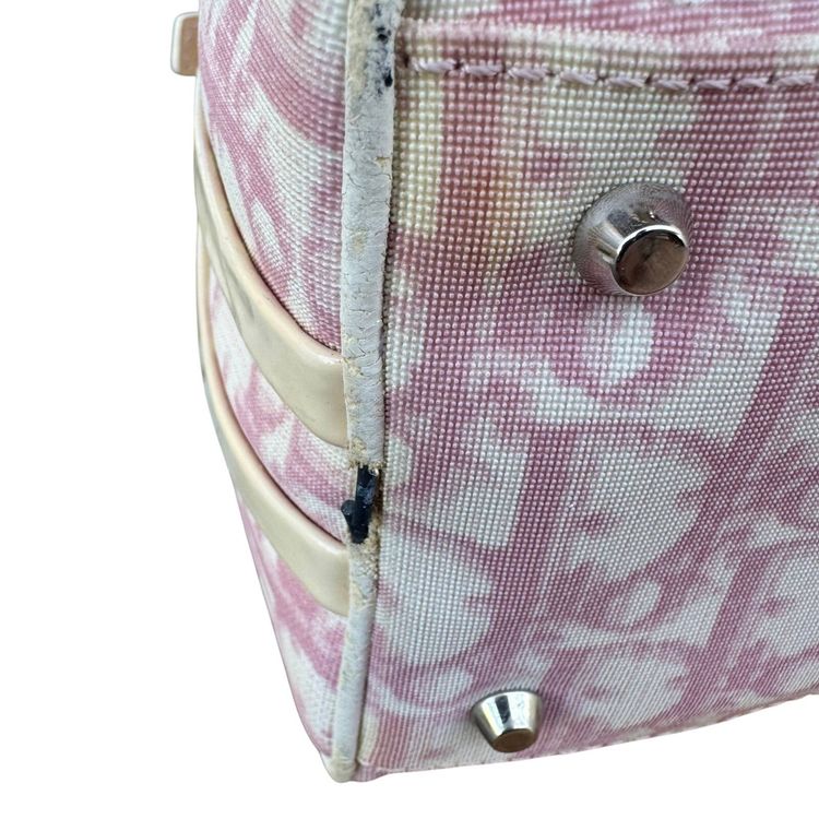 Christian Dior Pink  John Galliano Trotter Girly Diorissimo Boston Bag image 3
