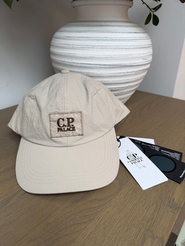 C.P. Company x Palace Beige Cap