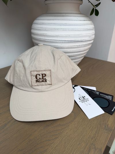 C.P. Company x Palace Beige Cap
