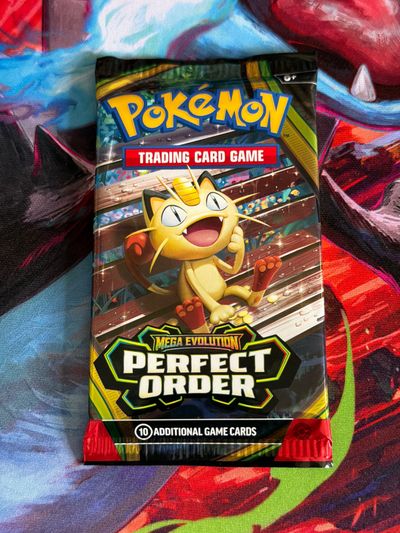 Pokemon Trading Card Game Mega Evolution Perfect Order Booster Pack