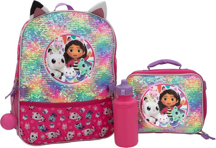 Kids Backpack Set With Lunch Bag And Water Bottle