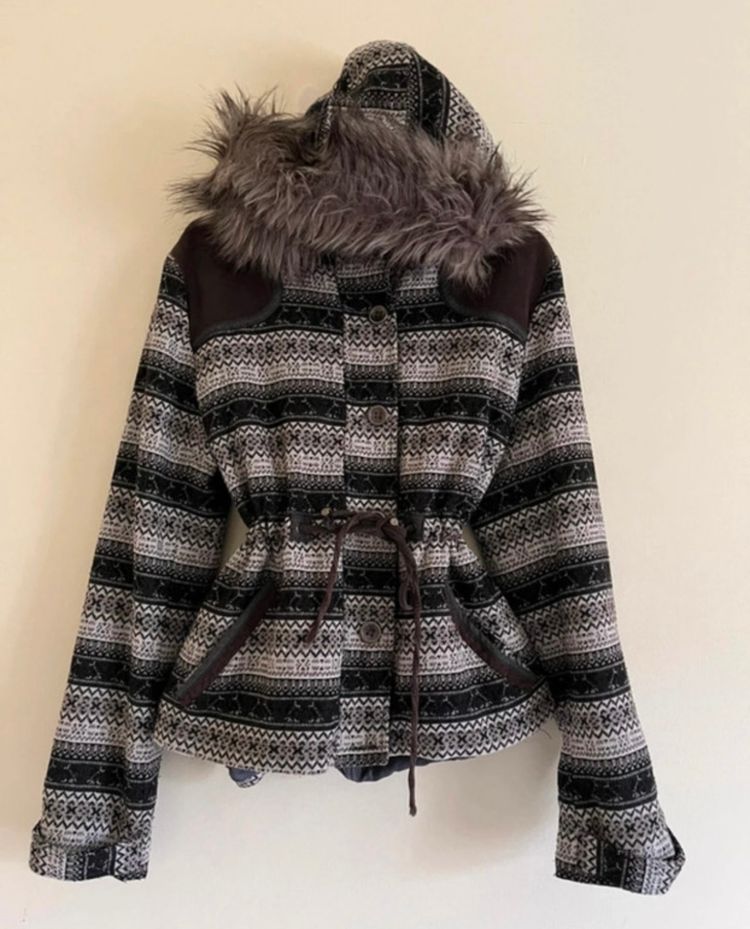 Other Kurtka damska vintage retro 90s Ribbon Outerwear women's jacket product image