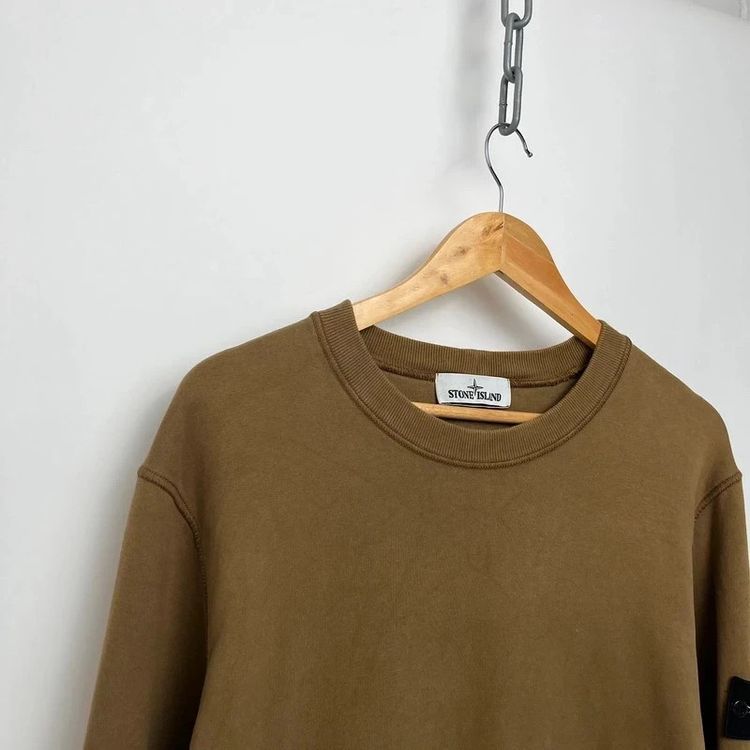 Stone Island Brown heavyweight Jumper image 2