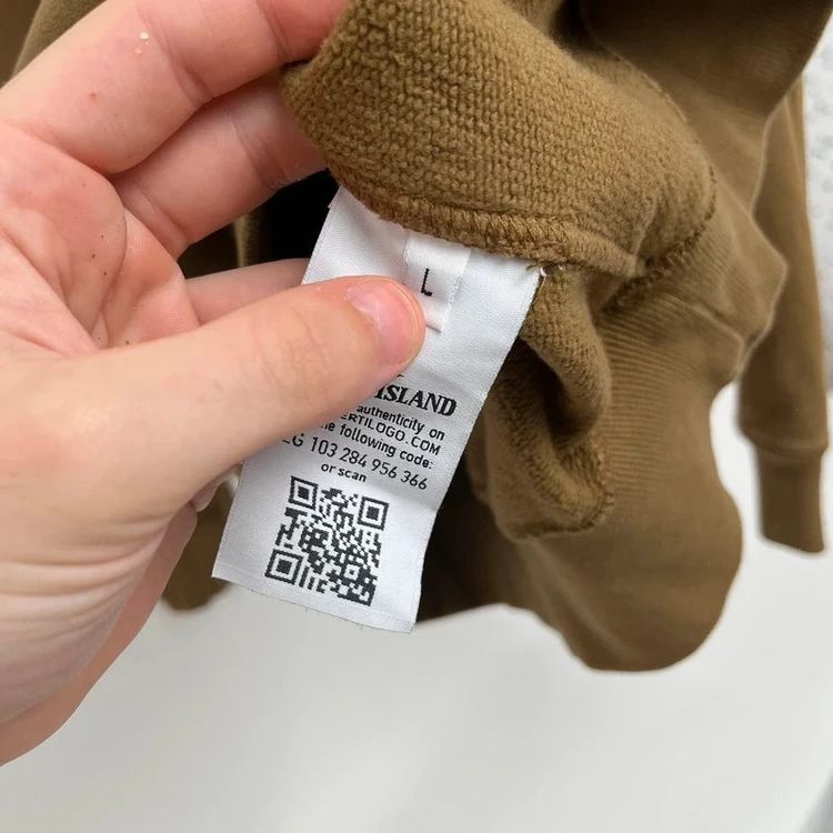 Stone Island Brown heavyweight Jumper image 5