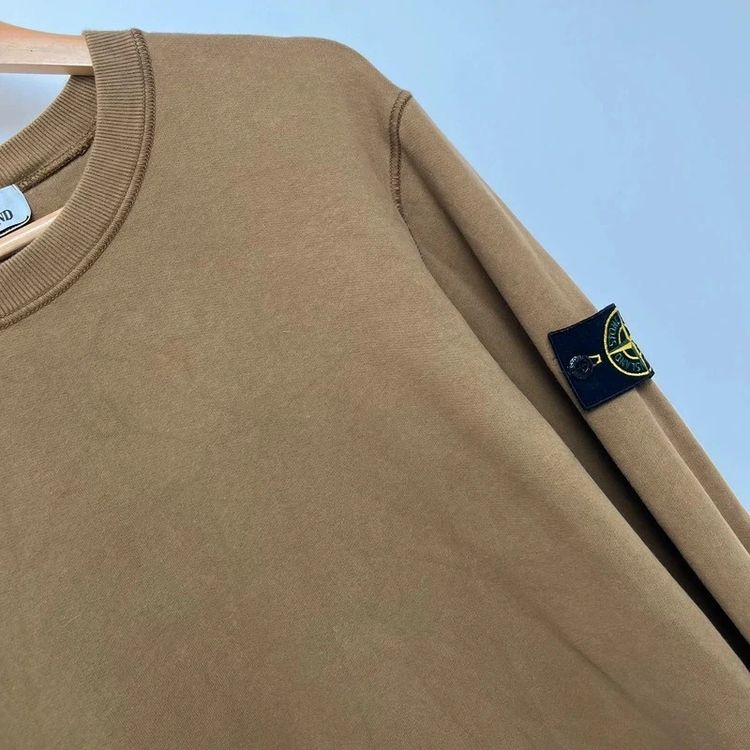 Stone Island Brown heavyweight Jumper image 3