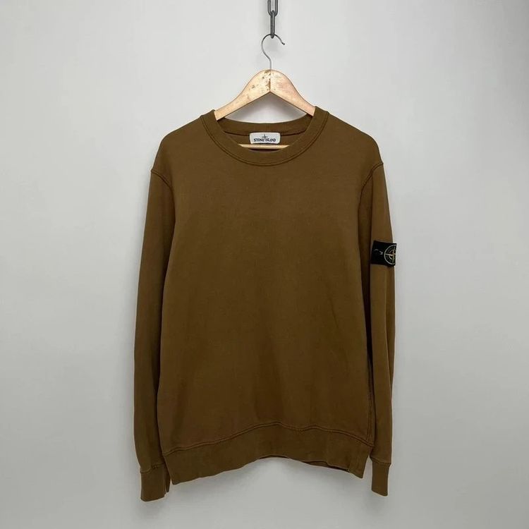 Stone Island Brown heavyweight Jumper image 1