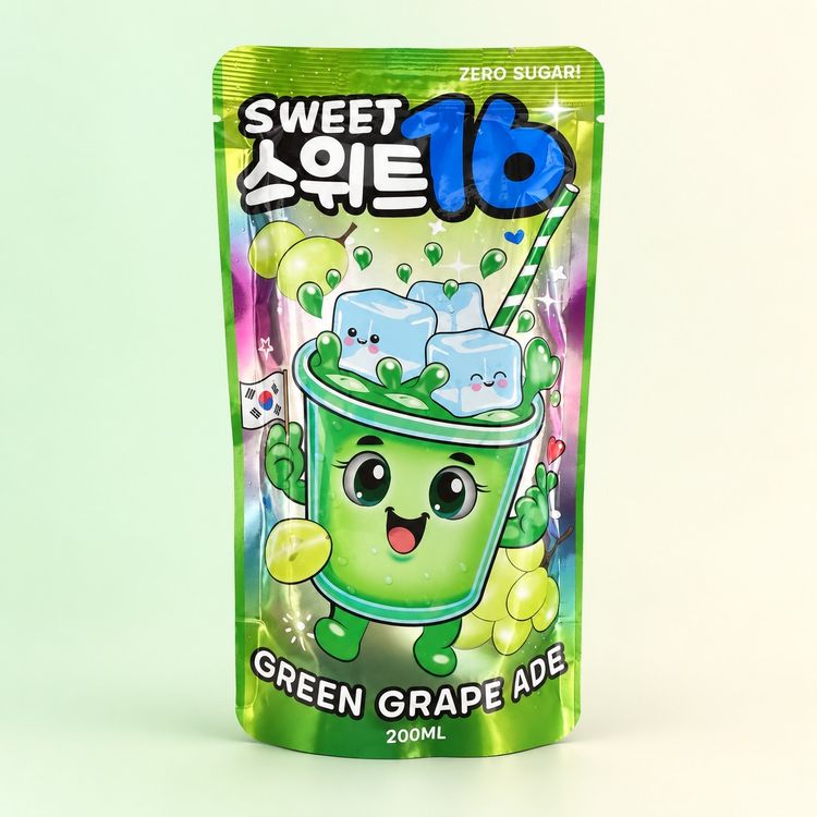 Sweet 16 Green Apple Ade 200Ml