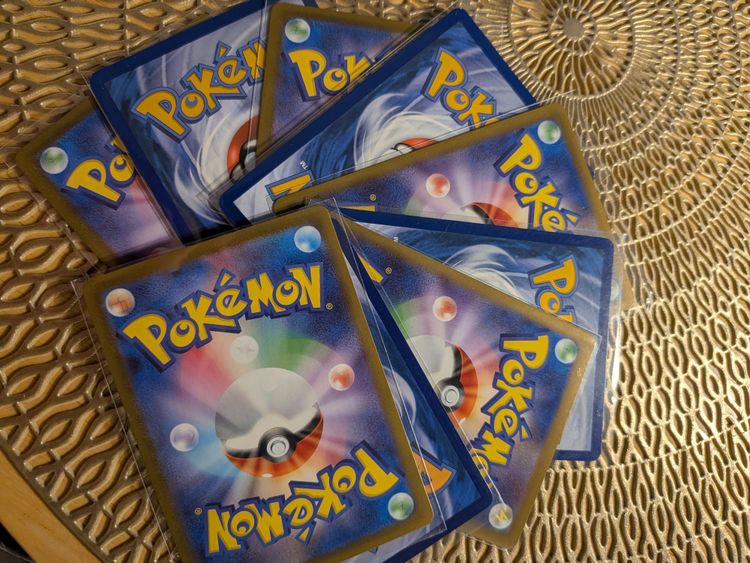 Comped card on screen