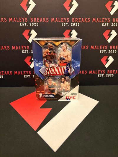 2025 Topps Stadium Club UFC 6-Pack Blaster