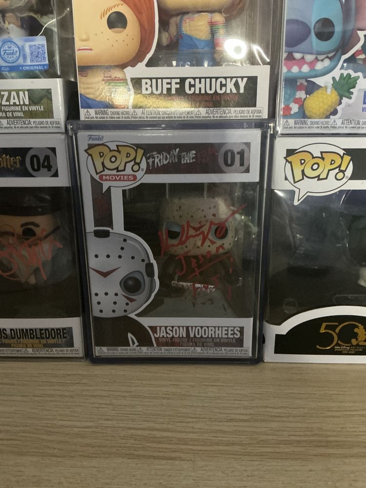 Signed Jason Voorhees Funko Pop Figure