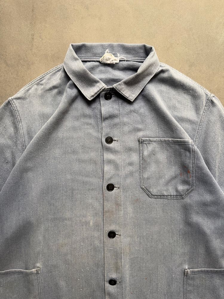 1960S FRENCH WORK SHIRT (L) image 2