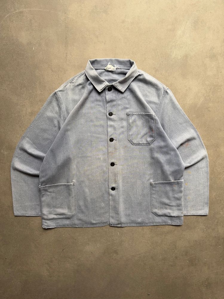 1960S FRENCH WORK SHIRT (L) image 1