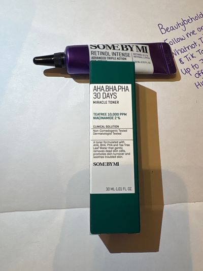 Some By Mi Retinol Intense And Aha.Bha.Pha 30 Days Miracle Toner