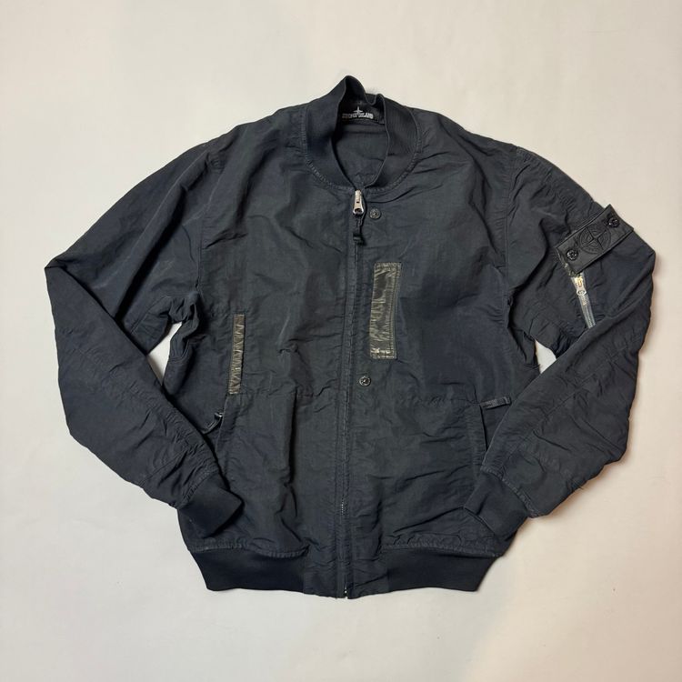 Stone Island Black Shadow Project Naslan Bomber Jacket - Medium