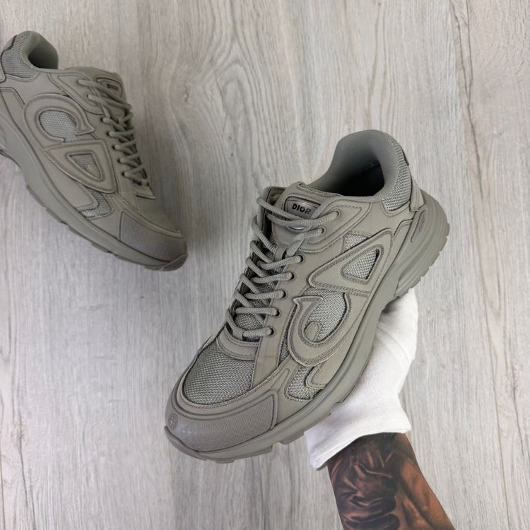 Dior x Stone Island B30 Men’s Khaki Grey Trainers - 43 (Uk 9) image 7