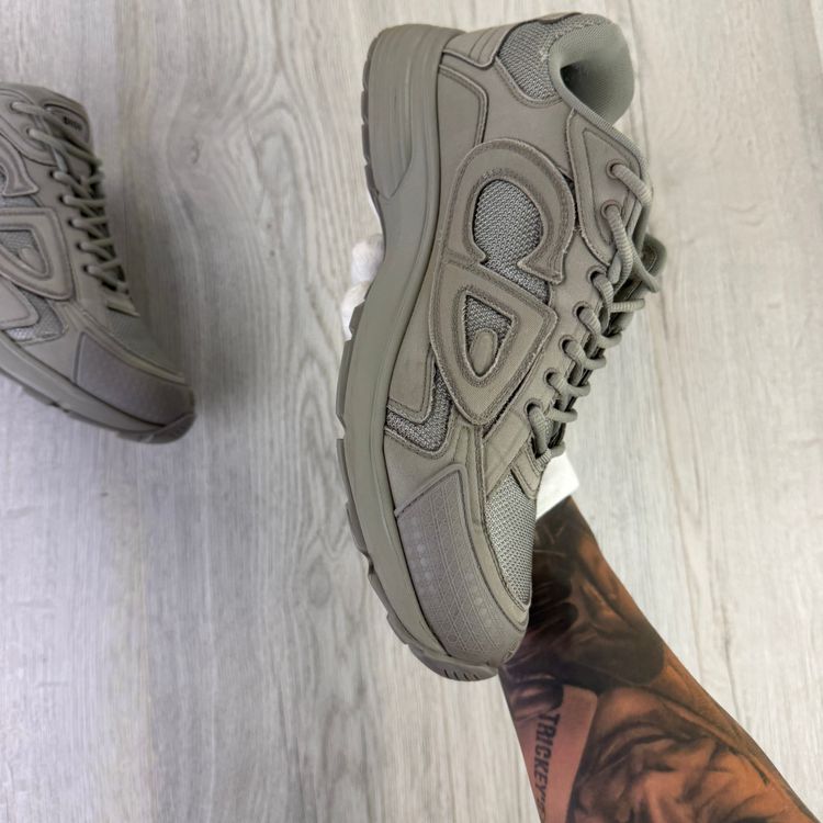 Dior x Stone Island B30 Men’s Khaki Grey Trainers - 43 (Uk 9) image 14