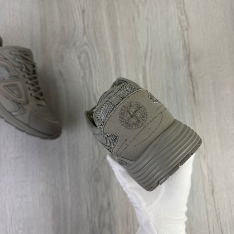 Dior x Stone Island B30 Men’s Khaki Grey Trainers - 43 (Uk 9) image 12