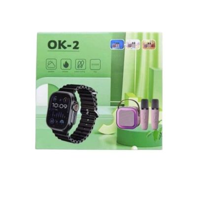 OK-2 Smartwatch & Mini Karaoke Combo
