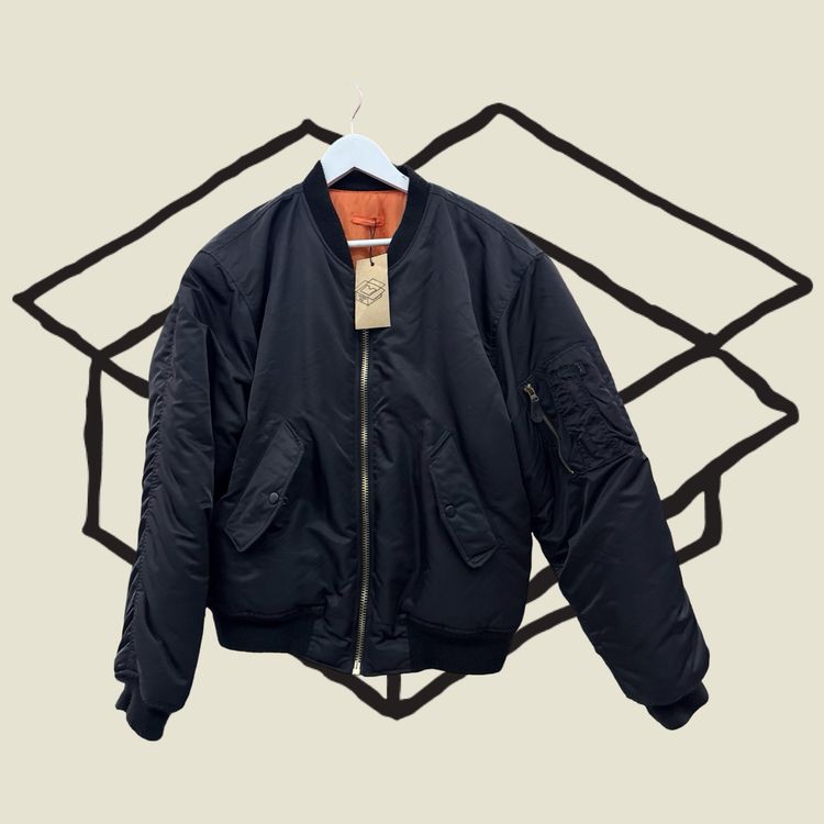 MA1 Black Bomber Jacket