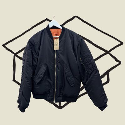 MA1 Black Bomber Jacket