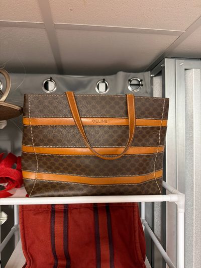 Celine Brown Tote Bag