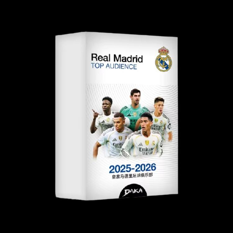 Caja Real Madrid 2025-2026 Top Audience Collectible Box
