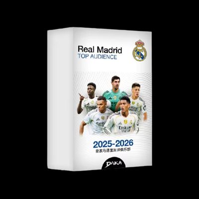 Caja Real Madrid 2025-2026 Top Audience Collectible Box