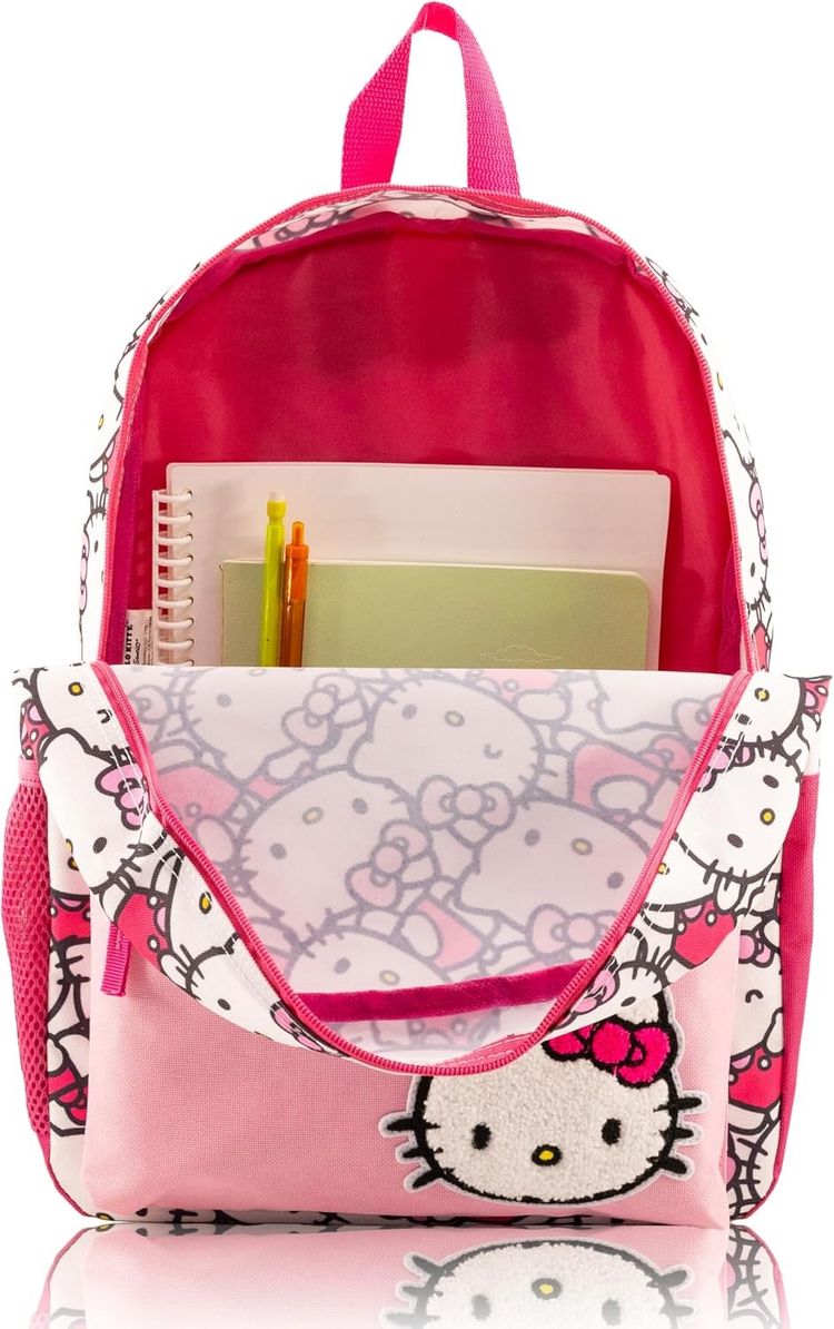 Hello Kitty Backpack With Lunch Bag imagen 2