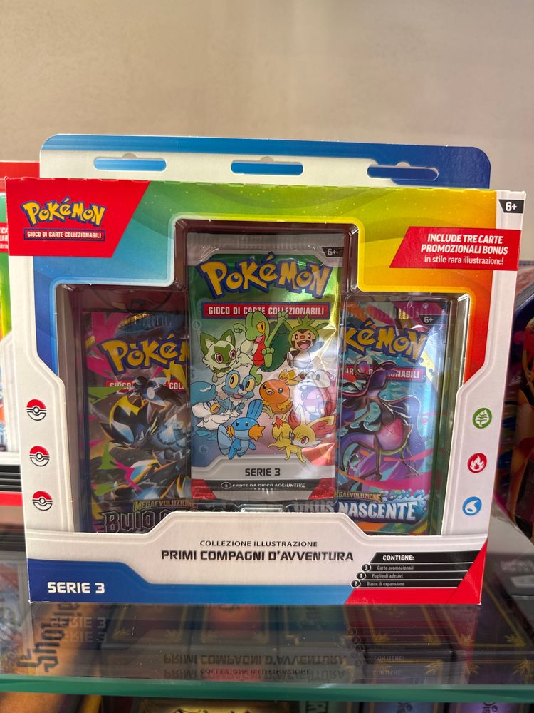 Pokémon Primi compagni d’avventura Serie 3 Booster Packs