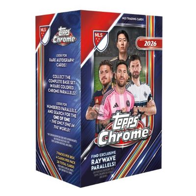 Topps Chrome 2026 Mls Trading Cards