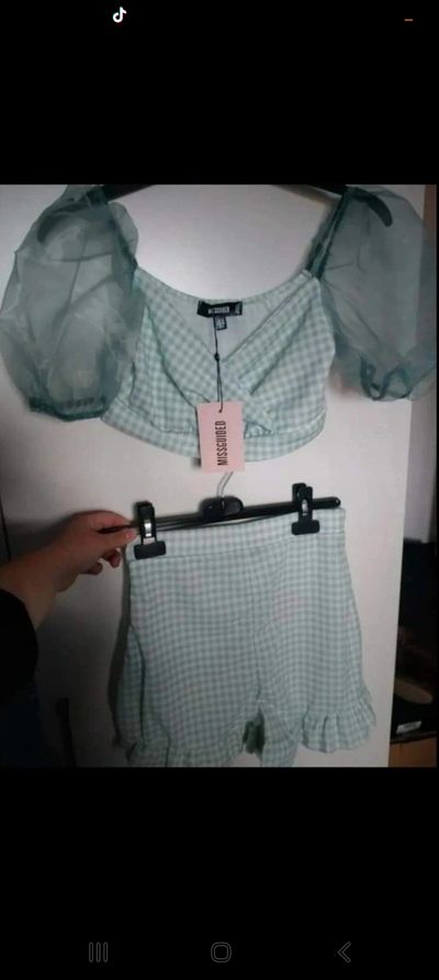 Missguided 2 piece set size 10 new with tags